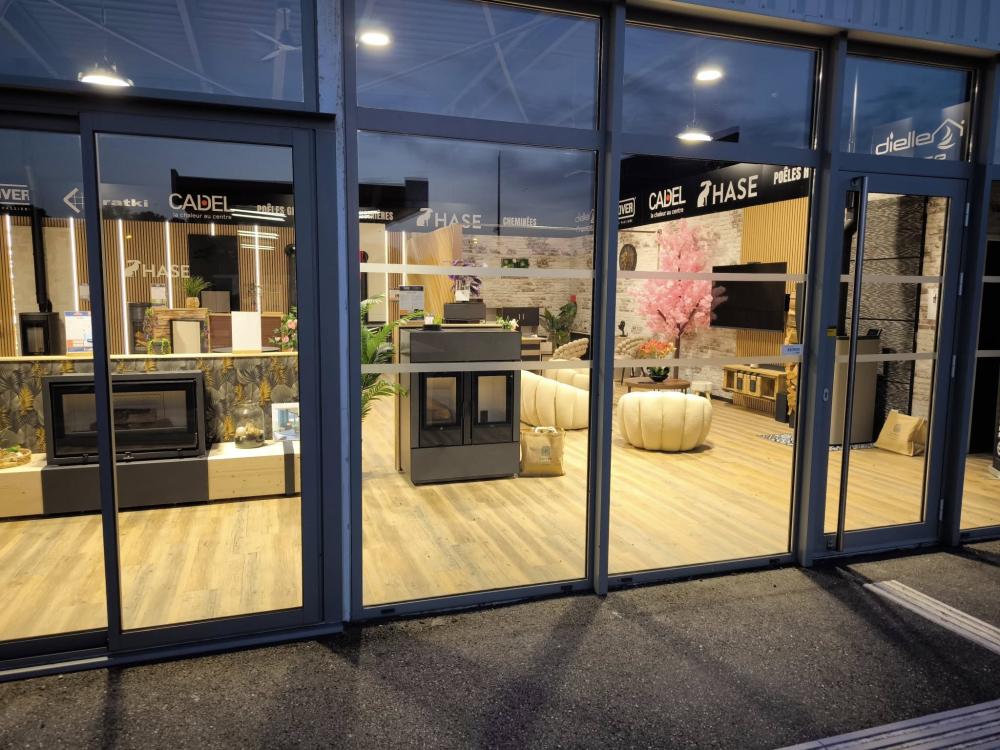 Showroom Foulayronnes - David Deviot, expert chauffage au bois Lot-et-Garonne