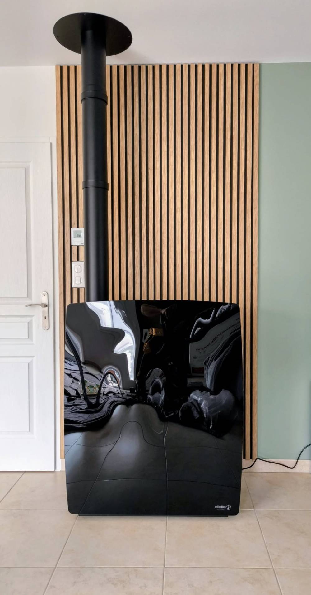 poele à granule David Deviot