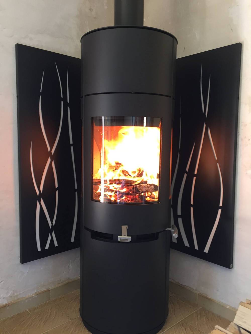 Poele a bois David Deviot